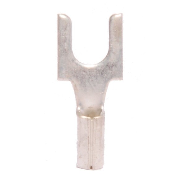 Fork Terminal, #8 Stud Size, 18 AWG, 600 V, 1000 PK